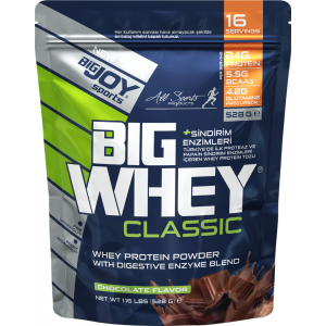 Bigjoy Sports Doypack Whey Protein 528gr ÇİKOLATA AROMALI