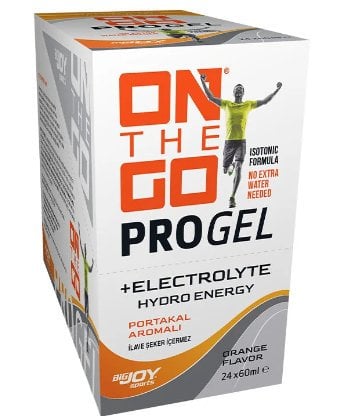 On The Go Progel + Electrolyte 24 x 60 mL Portakal Aromalı