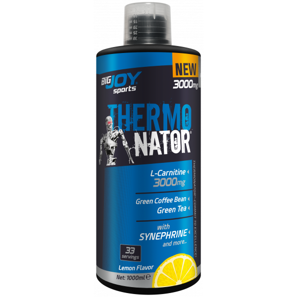 Big Joy ThermoNator L-Carnitine 1litre 33 Servis Limon Aromalı