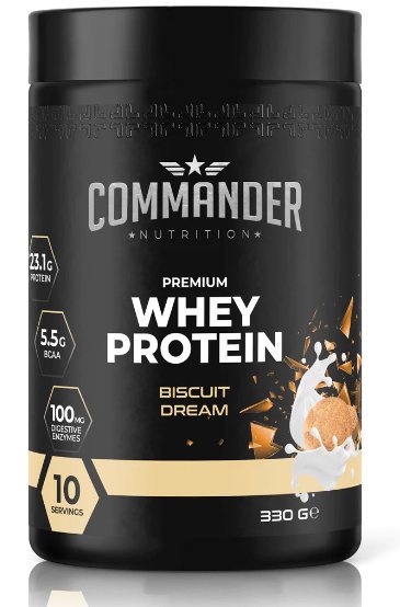 Commander Nutrition Whey Protein 330g (10 Servis)