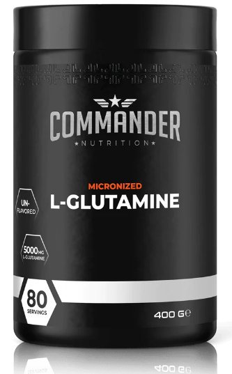Commander Nutrition Micronized L-Glutamine 400g