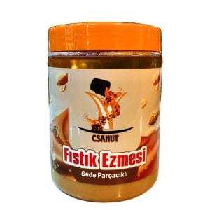 CsaNut Fıstık Ezmesi 700gr Sade Parçacıklı