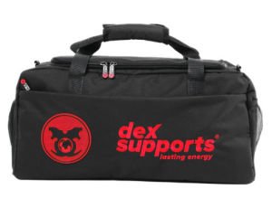 Dex Supports Lasting Energy Spor Çanta XXL BİG BAG GRİ KIRMIZI RENK