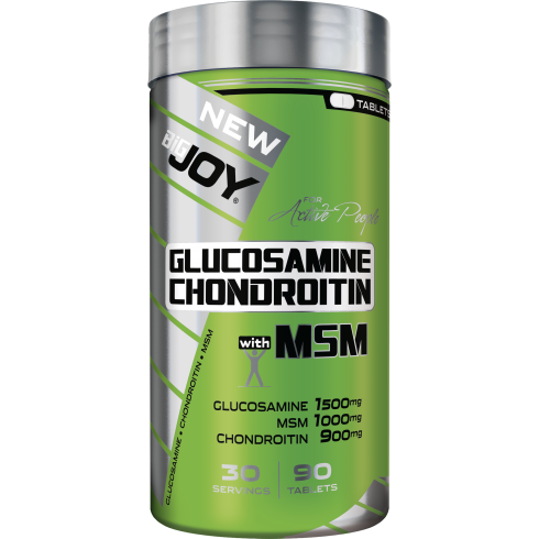 Bigjoy Sports Glucosamine Chondroitine with MSM 90 Tablet