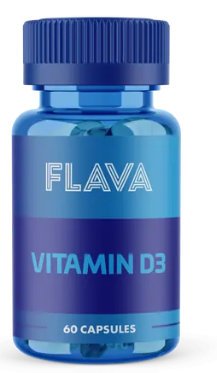 Flava Vitamine D3 60 Kapsül