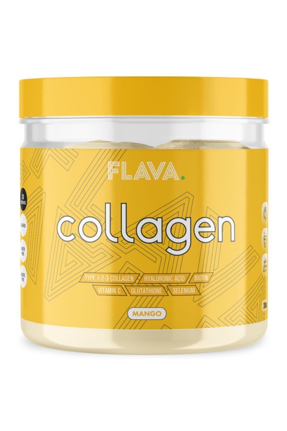 Flava Collagen Kolejen 250 gr MANGO AROMALI