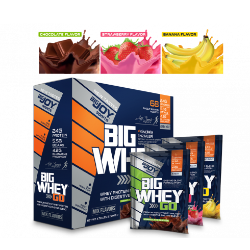 Bigwheygo Whey Protein Mix 3 Aroma 68 Servis