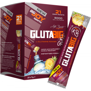 Big Joy Gluta Big Go! 21 Drink Packets Glutamine