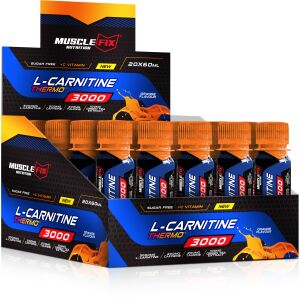 MuscleFix Nutrition L-Carnitine Thermo 3000mg 20 Ampül