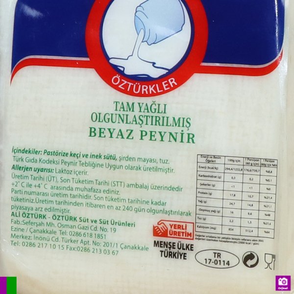 Ezine Keçi Peyniri 700 Gr