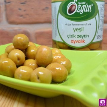 Yeşil Çizik Zeytin Ayvalık 650Gr