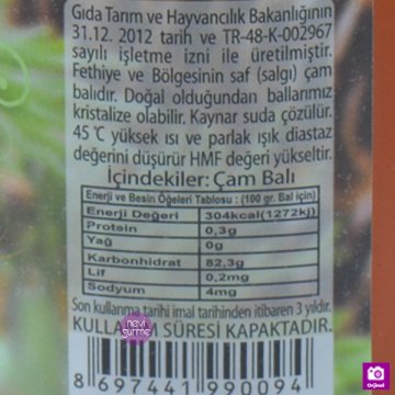 Salgı Çam Balı 850Gr