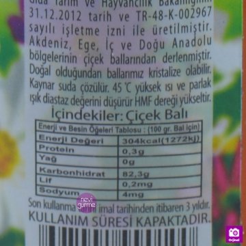 Çiçek Balı 450Gr