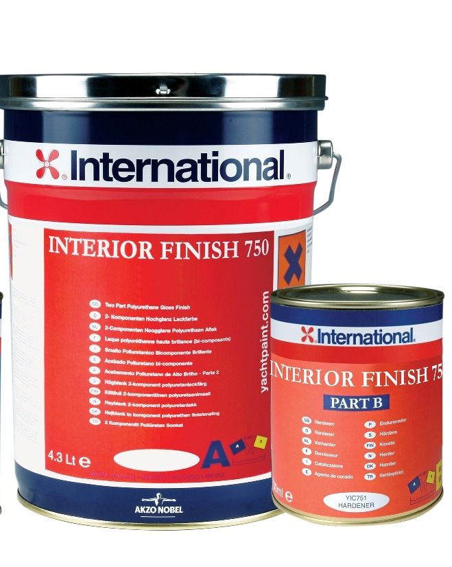 INTERNATIONAL INTERIOR FINISH 750 İÇ BOYA  5LT