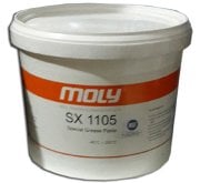Moly SX 1105 Silikonlu Gıda Onaylı Vana Sızdırmazlık Gresi- 4 kg Gres Yağı