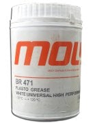 Moly BR 471 Plasto Grease - 1 Kg Beyaz Rulman ve Dişli Gresi Gres Yağı