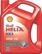 Shell Helix HX3 20W-50 - 4 Litre Motor Yağı
