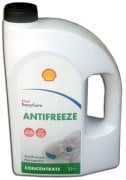 Shell Antifriz - 3 Litre Konsantre Mavi