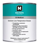 Molykote 33 Medium - Silikon Bazlı Düşük Sıcaklık Gresi 1 kg Gres Yağı