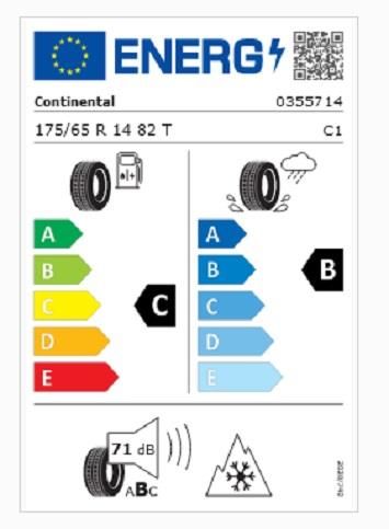 175/65R14 82T ASC CONTİNENTAL