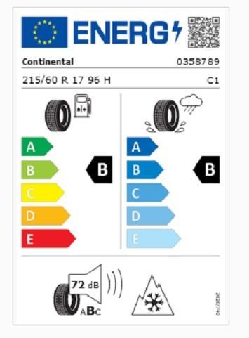 215/60R17 96H ASC CONTİNENTAL