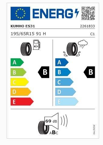 195/65R15 91H ES31 KUMHO