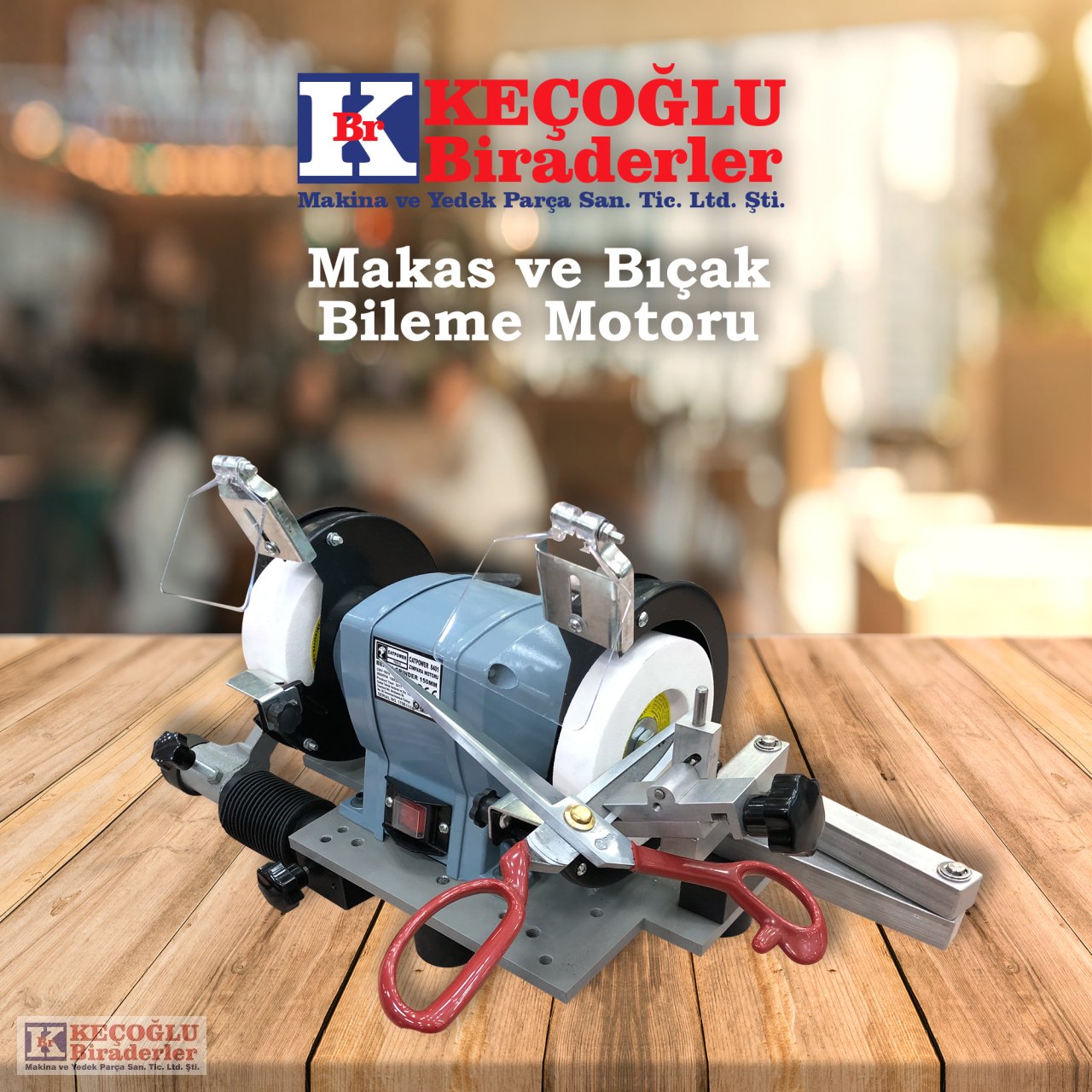 KBR Machine Makas ve Bıçak Bileme Motoru