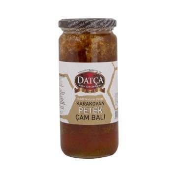 Datça Karakovan Çam Balı 620 Gr Kavanoz (SÜZME+PETEK)