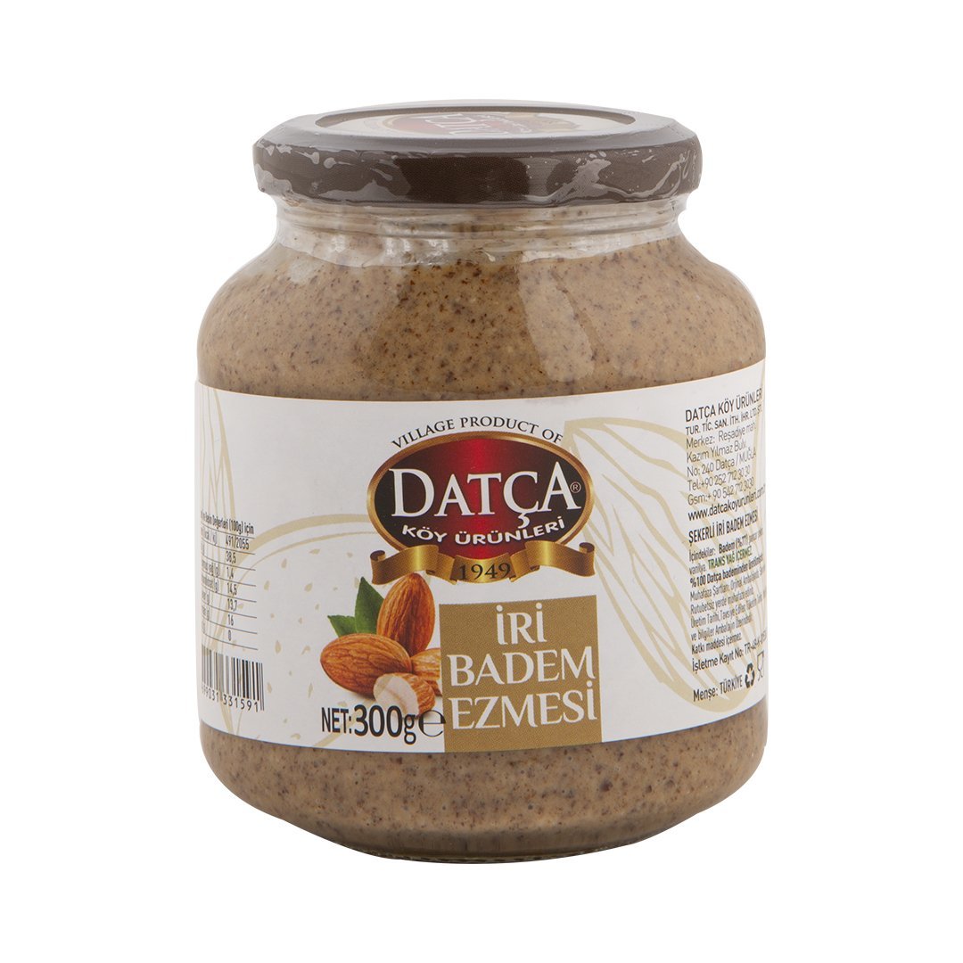 Datça Badem Ezmesi Kavanoz (İri Ezme) 300 Gr