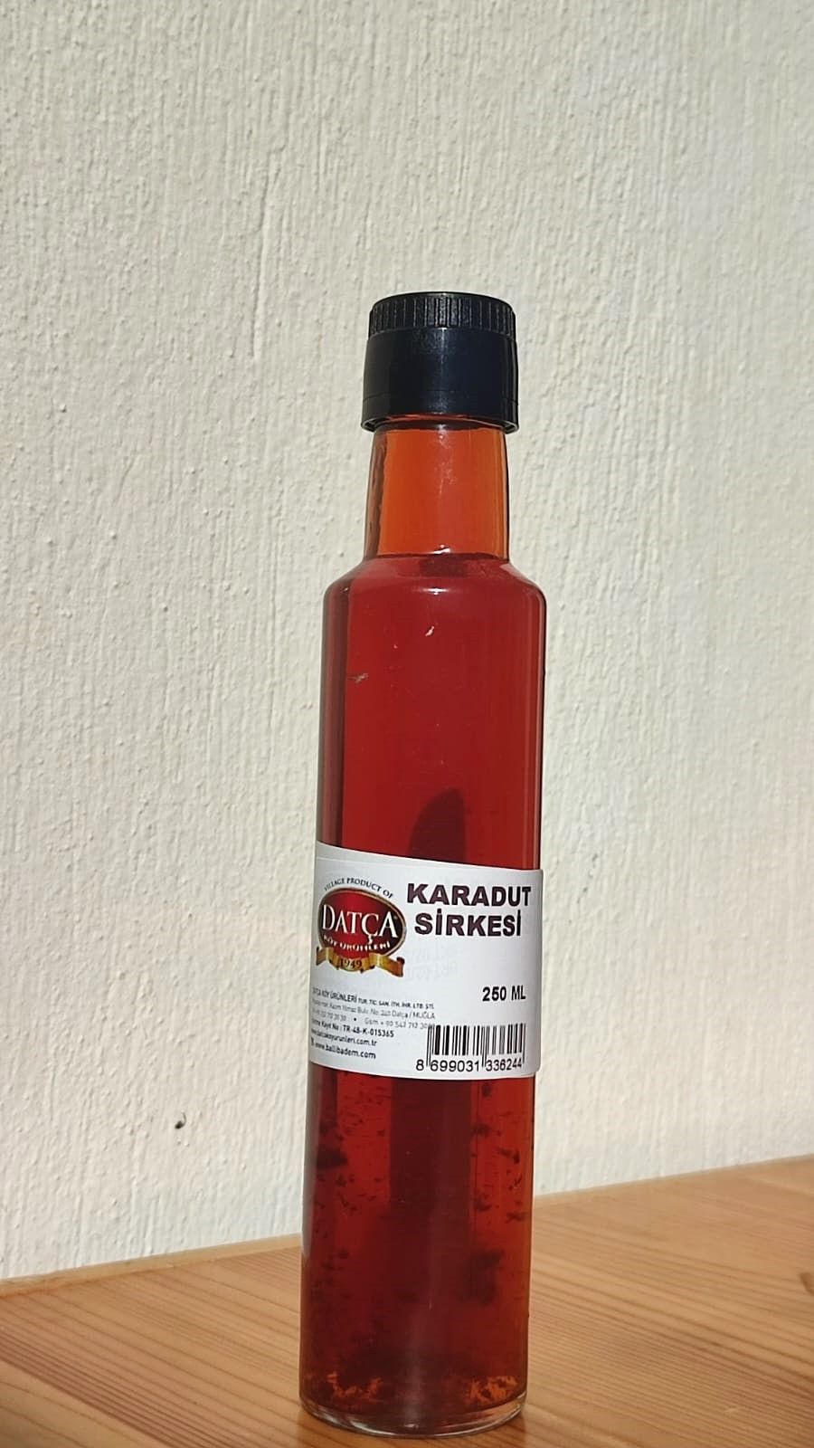 Karadut sirkesi 250 ml