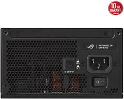 ASUS ROG-STRIX-1000P TAM MODÜLER GÜÇ KAYNAĞI, 80 PLUS PLATİNUM SERTİFİKALI, ATX 3.1, GaN MOSFET, “GPU-FIRST” PATENTLİ AKILLICA VOLTAJ DÜZENLEYİCİ, 10 YIL GARANTİ