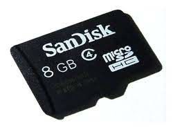 SanDisk 8 GB MicroSD 8G Hafıza Kartı