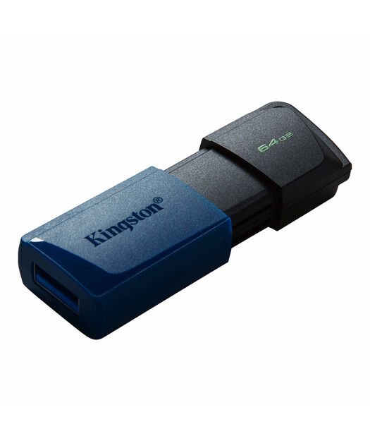 64GB USB 3.2 Gen 1 DataTravelerExodia M (Black + Blue)