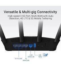 ASUS RT-BE58U WiFi7 BE3600 WiFi7 Dual-Band Gigabit Extendable Router