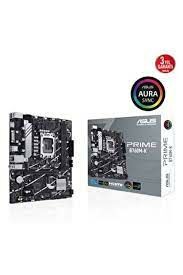 ASUS MB PRIME B760M-K INTEL B760 LGA1700 DDR5 8000 HDMI VGA Çift M2 USB3.2 AURA RGB 2.5Gbit LAN mATX ASUS 5X PROTECTION III Armoury Crate AI Suite 3