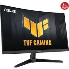 ASUS TUF GAMING VG27VQ3B 27 Kavisli FAST VA FreeSync 1920x1080 1ms 180Hz 250cd DP HDMI Hoparlör VESA 3YIL ELMB SYNC 90% DCI-P3 MONİTÖR