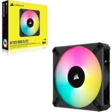 CORSAIR CO-9050153-WW AF ELITE SERİES AF120 RGB ELITE 120MM FLUİD DYNAMİC RGB FAN WİTH AİRGUİDE SİNGLE PACK