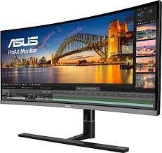 ASUS PA34VCNV CURVED 34.1 3800R VA 3440X1440 (WUHD) 21:9 60HZ 5MS CALMAN VERİFİED USB-C DOCKİNG PD 96W RJ45 ERGONOMİC STAND GREEN SUSTAİNABİLİTY