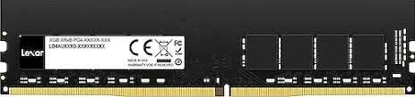 LEXAR RAM DT DDR4 U-DIMM 16GB 288 PIN 3200MBPS CL22 1.2V- BLISTER PACKAGE LD4AU016G-B3200GSST