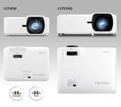 VIEWSONIC LS740W WXGA 1280x800 5000AL LAZER PROJEKSIYON