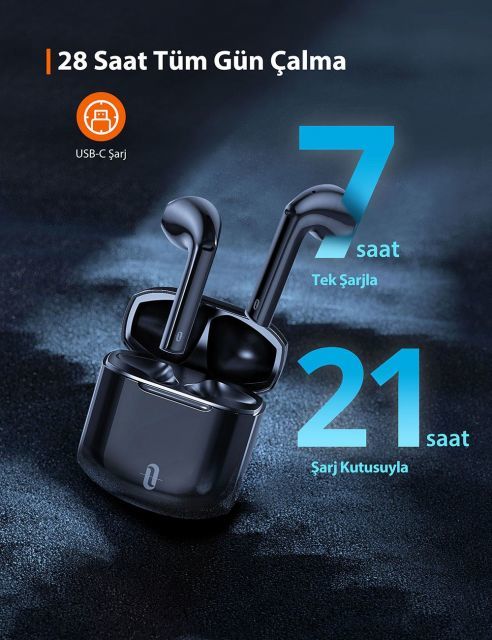 TT-BH095 TT-BH095 TWS Earbuds Black Global Version