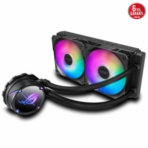 ASUS ROG STRIX LC II 240 ARGB AURA SYNC RGB 120MM*2 ADRESLENEBİLİR RGB FAN CPU SIVI SOĞUTUCUSU V3