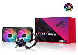 ASUS ROG STRIX LC II 280 ARGB AURA SYNC DUAL ROG 140MM ADRESLENEBİLİR RGB FAN SIVI CPU SOĞUTUCUSU V2