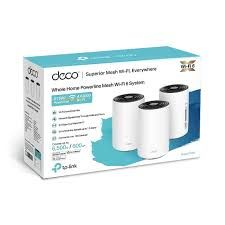 TP-LINK DECO PX50 (3-PACK) AX3000-G1500 MBPS POWERLINE MESH TUM EV WI-FI 6 SİSTEMİ