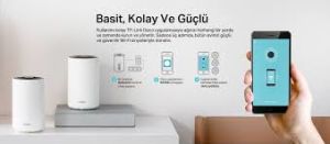 TP-LINK DECO PX50 (3-PACK) AX3000-G1500 MBPS POWERLINE MESH TUM EV WI-FI 6 SİSTEMİ