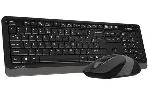 FG1010-GRI A4 TECH FG1010 Gri Kablosuz SET (Q Türkçe Multimedya Klavye+Optik Mouse)