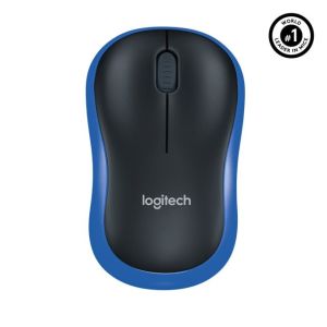 LOGITECH M185 USB ALICILI KOMPAKT KABLOSUZ MOUSE-MAVİ 910-002236