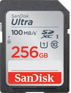 SDSDUNR-256G-GN3IN FLA 256GB ULTRA SDHC 100MB/S CLASS10
