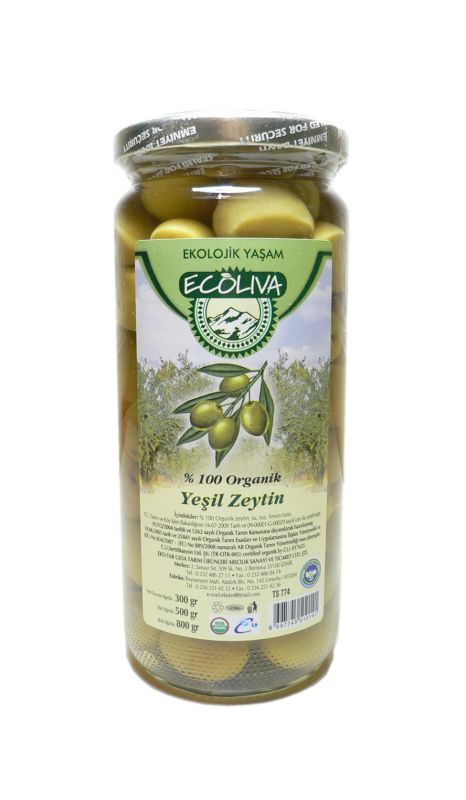 ORGANİK YEŞİL ZEYTİN 300GR