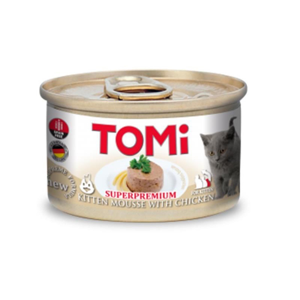 Tomi Kitten Tavuklu Yavru Kedi Konservesi 85gr